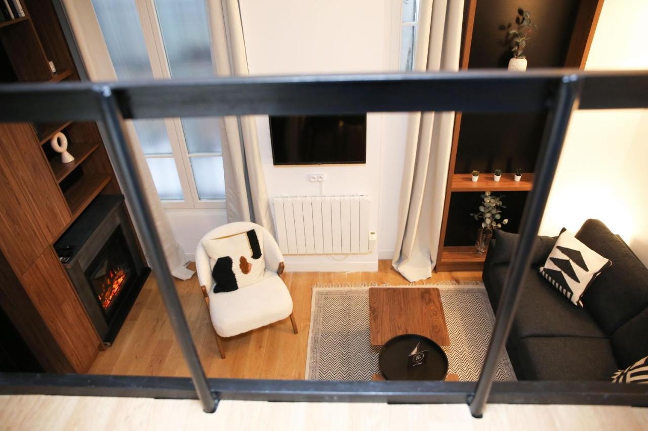 Bel Appartement Studio Moderne Mezzanine - 4P Paris Exterior photo
